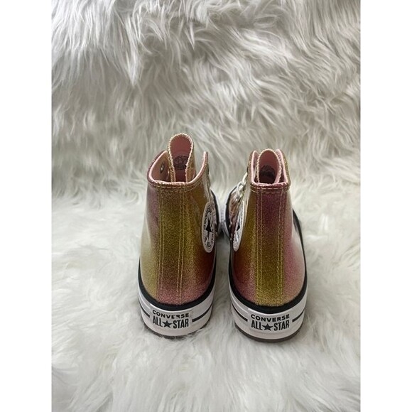 Chuck Taylor All Star EVA Lift Platform Citrus Glitz - Youth 1.5 - Picture 4 of 4